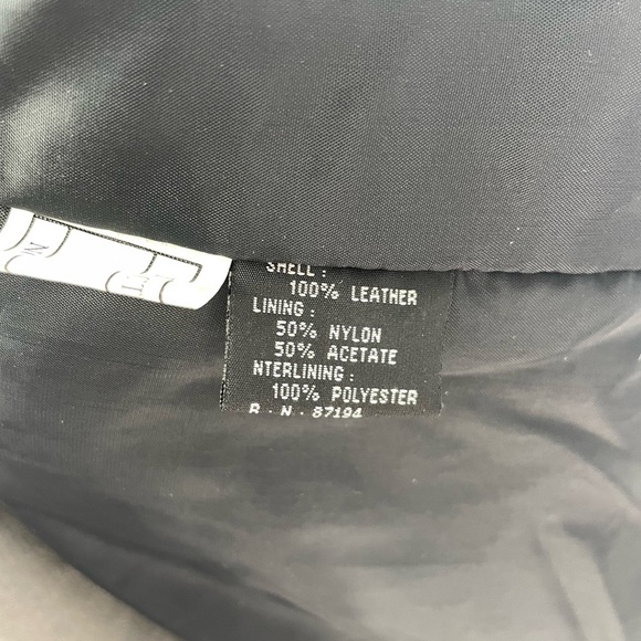 Direct Action D.A.N.Y New York Leather Trench Coat Fur - Picture 12 of 12